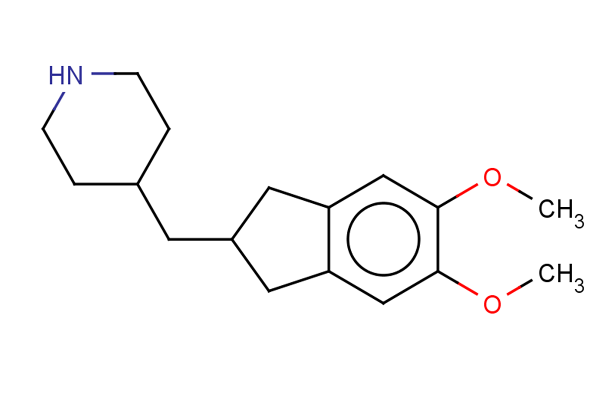 4-[(5,6-dimethoxy-2,3-dihydro-1H-inden-2-yl)methyl]piperidine