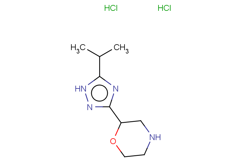 2-[5-(propan-2-yl)-1H-1,2,4-triazol-3-yl]morpholine dihydrochloride
