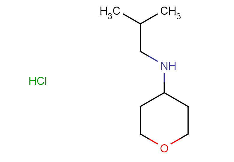 N-(2-methylpropyl)oxan-4-amine hydrochloride