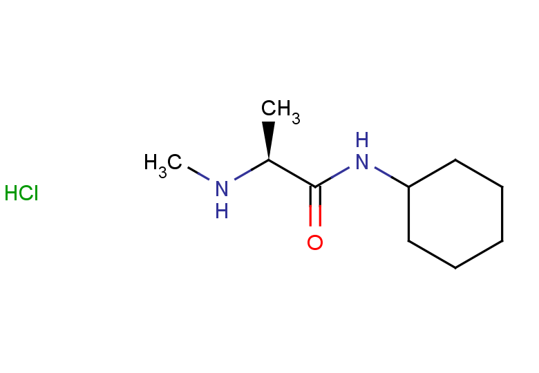 (2S)-N-cyclohexyl-2-(methylamino)propanamide hydrochloride