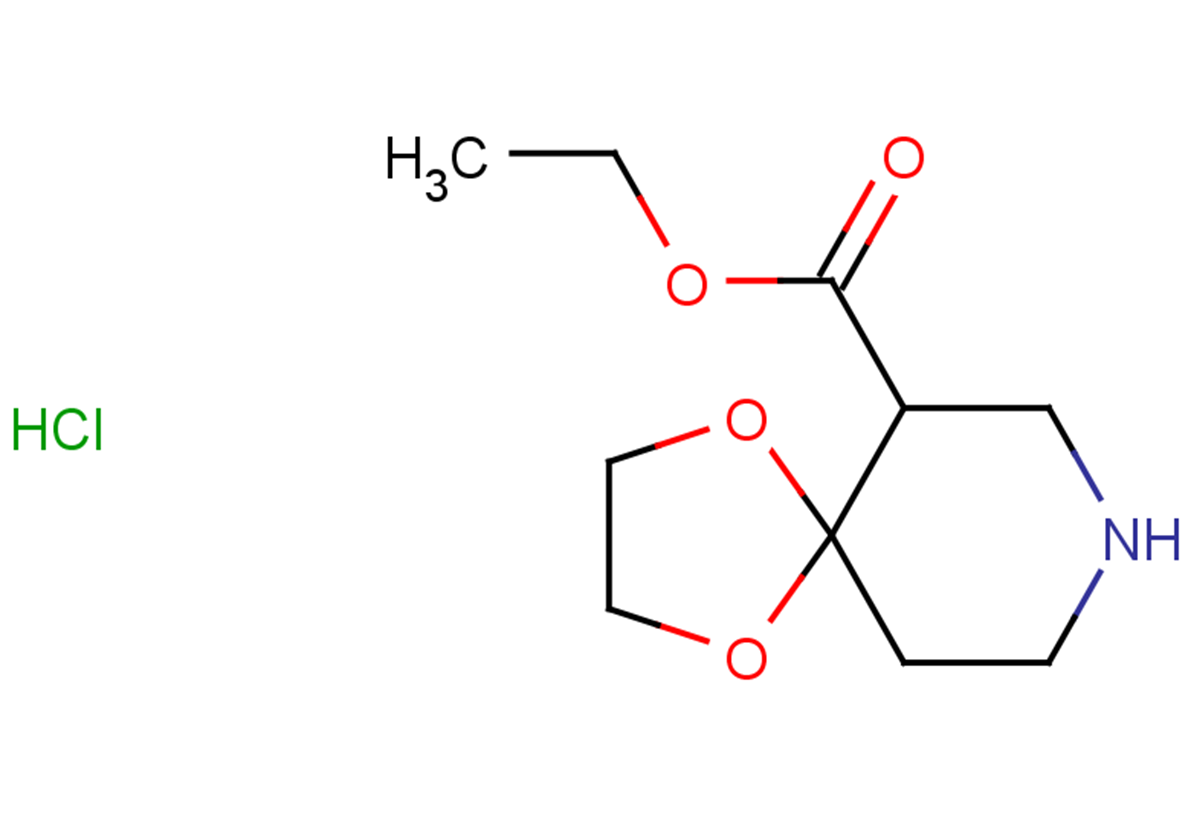 ethyl 1,4-dioxa-8-azaspiro[4.5]decane-6-carboxylate hydrochloride
