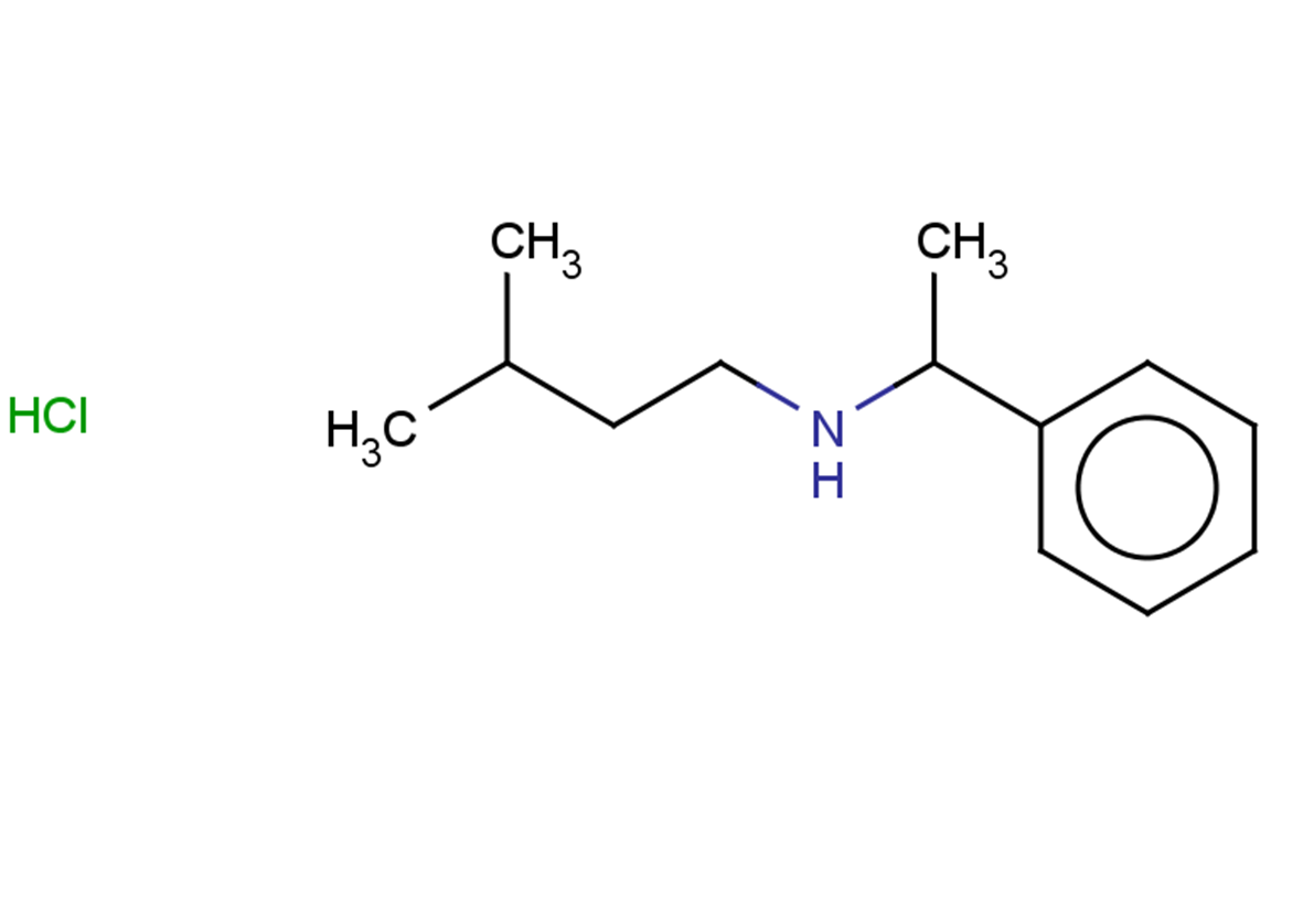 (3-methylbutyl)(1-phenylethyl)amine hydrochloride