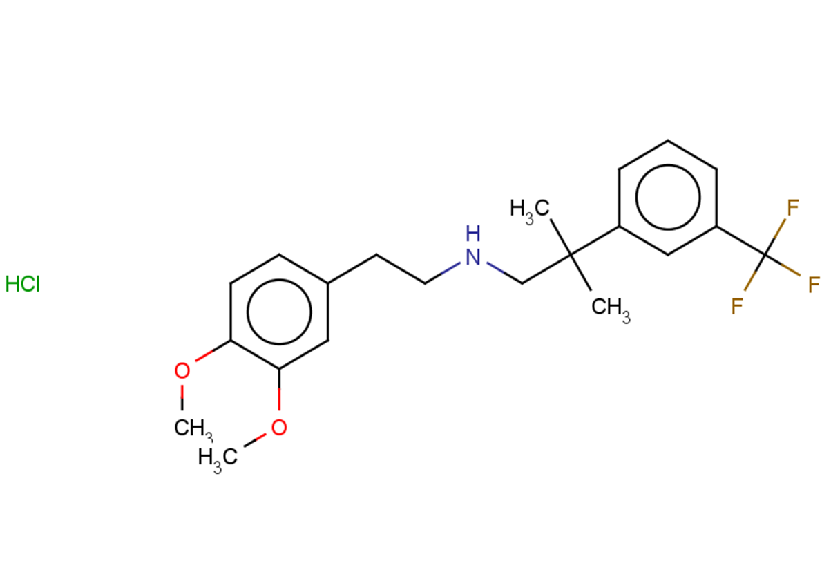 [2-(3,4-dimethoxyphenyl)ethyl]({2-methyl-2-[3-(trifluoromethyl)phenyl]propyl})amine hydrochloride