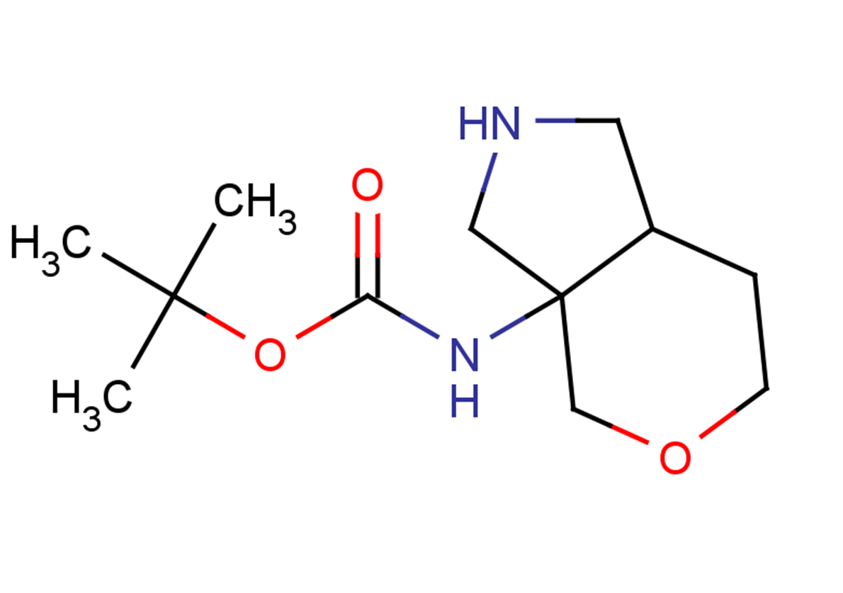 tert-butyl N-{octahydropyrano[3,4-c]pyrrol-3a-yl}carbamate