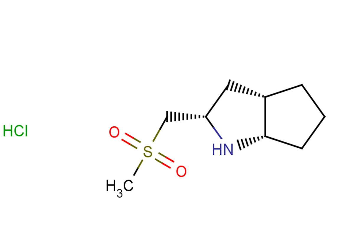 (2S,3aS,6aS)-2-(methanesulfonylmethyl)-octahydrocyclopenta[b]pyrrole hydrochloride