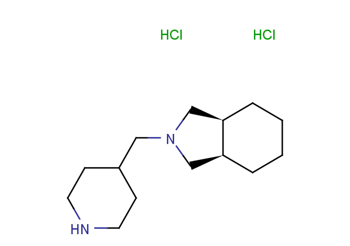 (3aR,7aS)-2-[(piperidin-4-yl)methyl]-octahydro-1H-isoindole dihydrochloride, cis