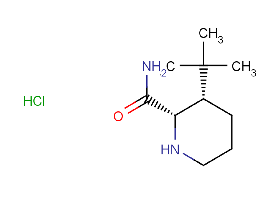 rac-(2R,3R)-3-tert-butylpiperidine-2-carboxamide hydrochloride, cis