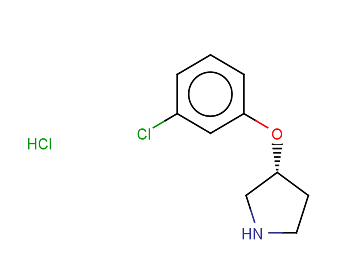 (3R)-3-(3-chlorophenoxy)pyrrolidine hydrochloride