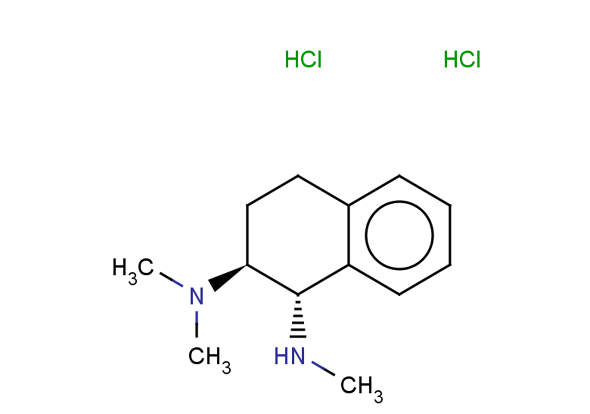 rac-(1R,2R)-N1,N2,N2-trimethyl-1,2,3,4-tetrahydronaphthalene-1,2-diamine dihydrochloride, trans