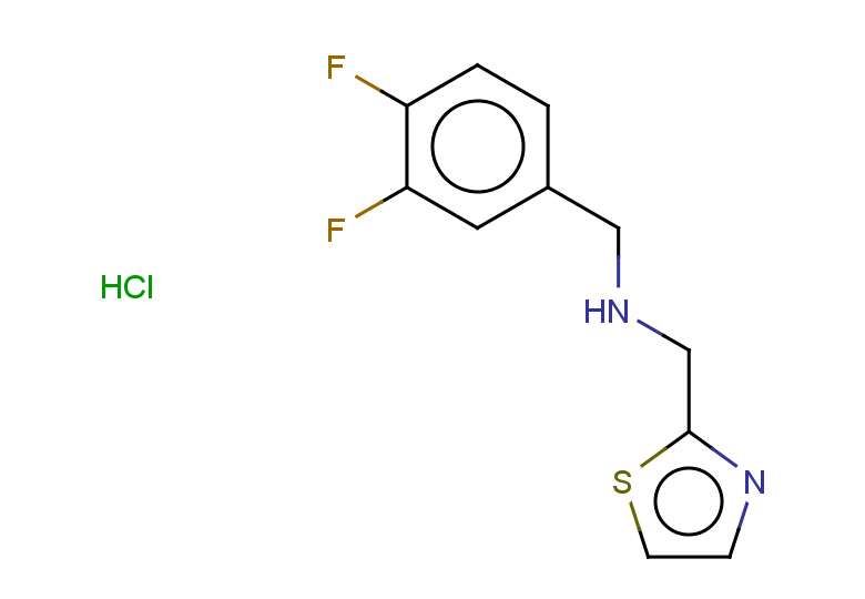 [(3,4-difluorophenyl)methyl][(1,3-thiazol-2-yl)methyl]amine hydrochloride