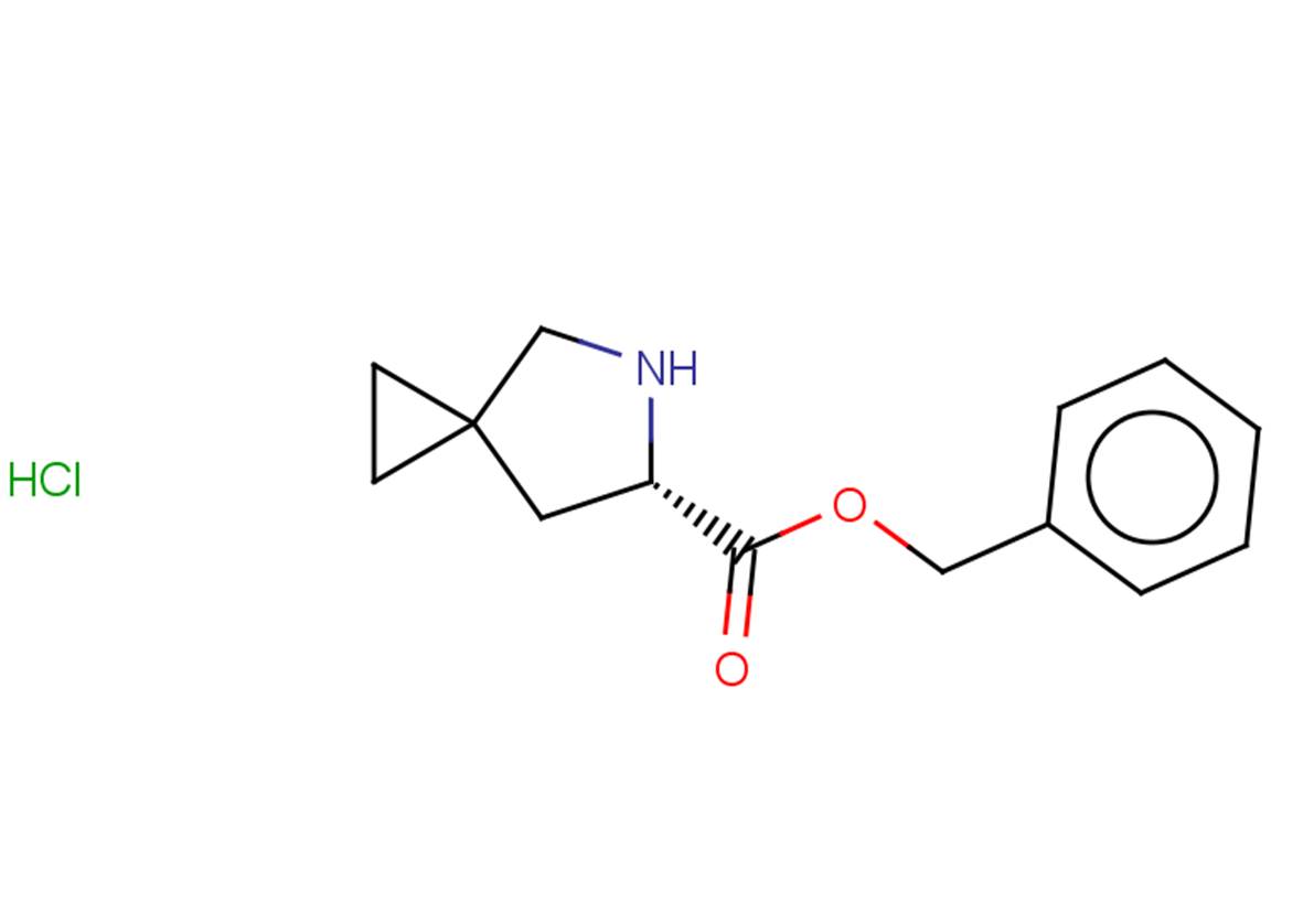 benzyl (6S)-5-azaspiro[2.4]heptane-6-carboxylate hydrochloride