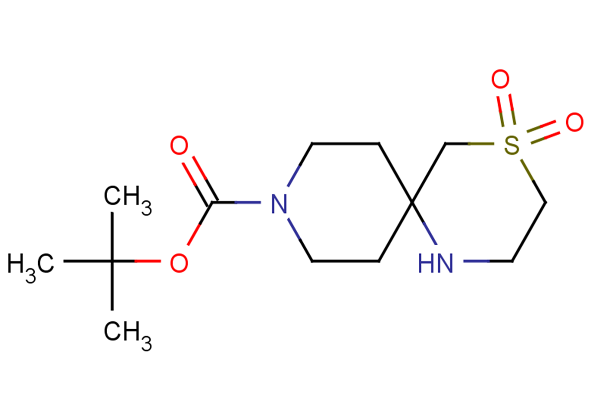 tert-butyl 4,4-dioxo-4lambda6-thia-1,9-diazaspiro[5.5]undecane-9-carboxylate