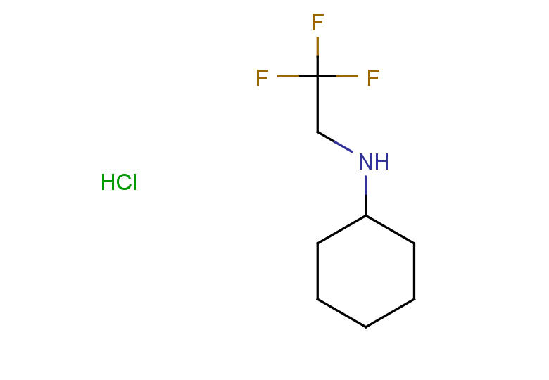N-(2,2,2-trifluoroethyl)cyclohexanamine hydrochloride