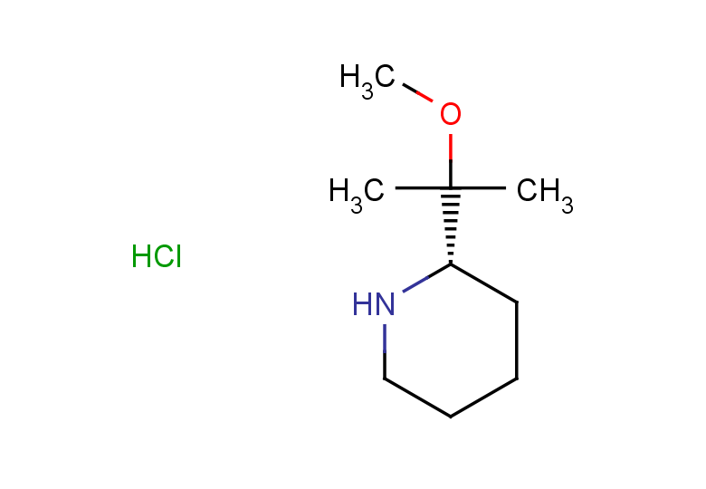 (2S)-2-(2-methoxypropan-2-yl)piperidine hydrochloride