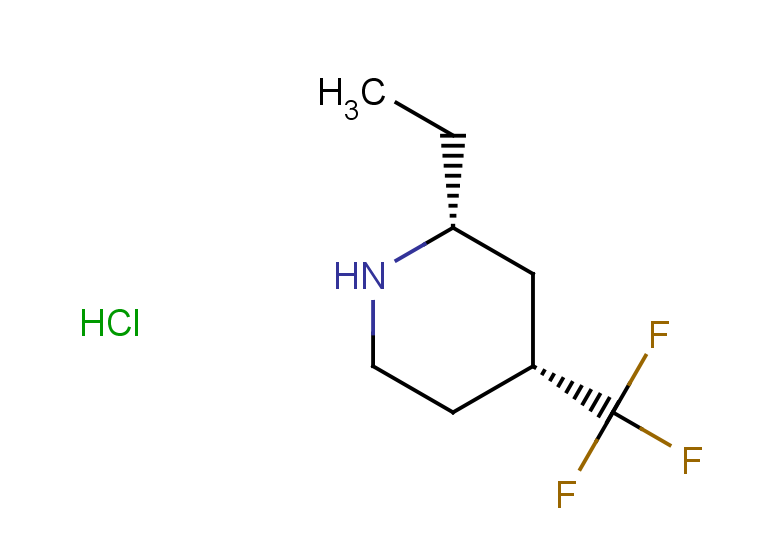 rac-(2R,4R)-2-ethyl-4-(trifluoromethyl)piperidine hydrochloride, cis