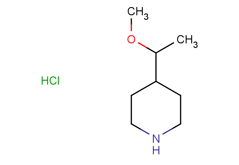 4-(1-methoxyethyl)piperidine hydrochloride