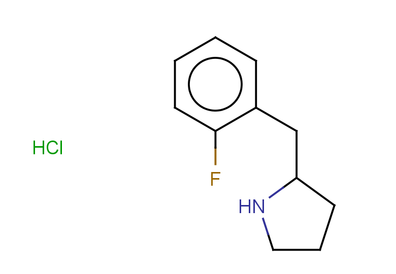 2-[(2-fluorophenyl)methyl]pyrrolidine hydrochloride