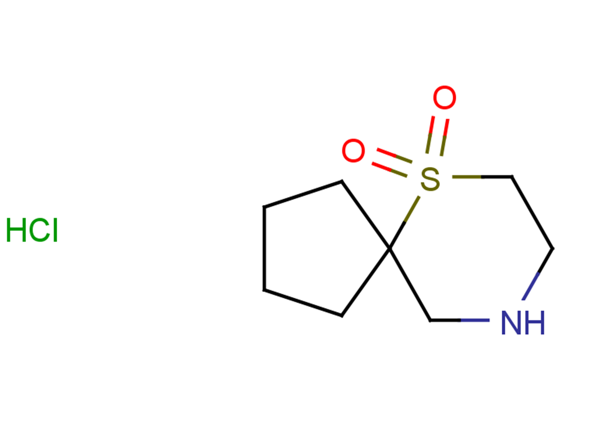 6lambda6-thia-9-azaspiro[4.5]decane-6,6-dione hydrochloride