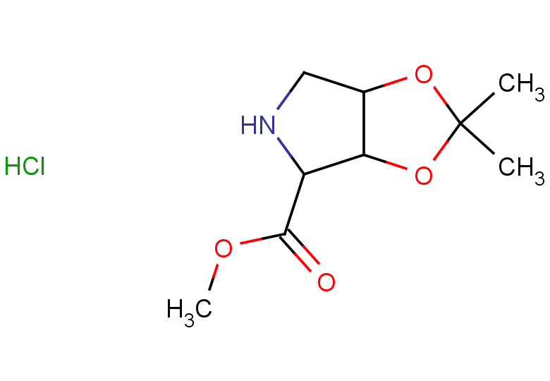 methyl 2,2-dimethyl-hexahydro-[1,3]dioxolo[4,5-c]pyrrole-4-carboxylate hydrochloride, Mixture of diastereomers