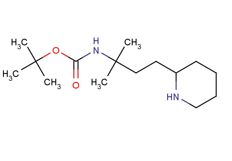 tert-butyl N-[2-methyl-4-(piperidin-2-yl)butan-2-yl]carbamate