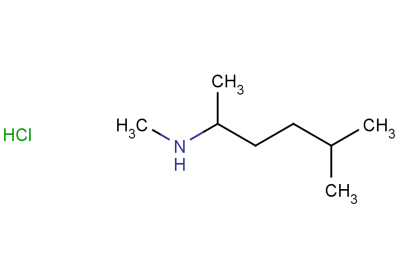 methyl(5-methylhexan-2-yl)amine hydrochloride