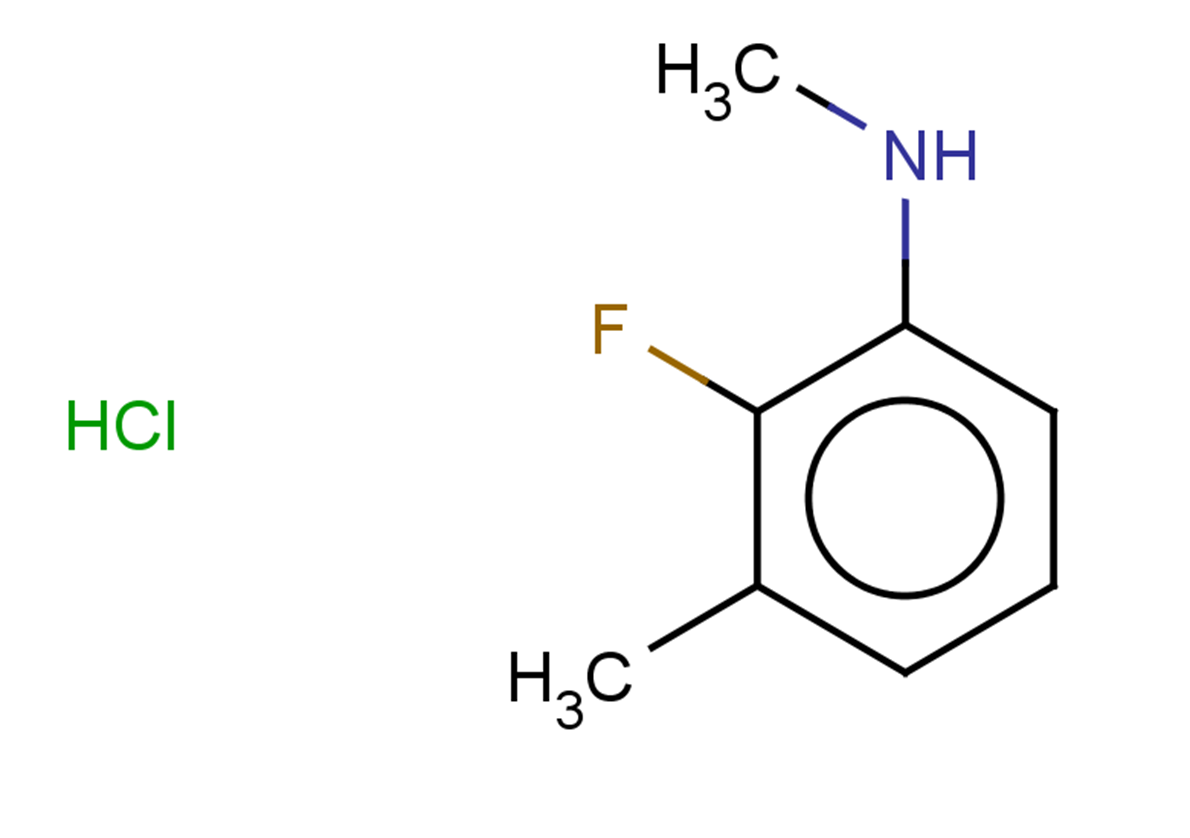 2-fluoro-N,3-dimethylaniline hydrochloride