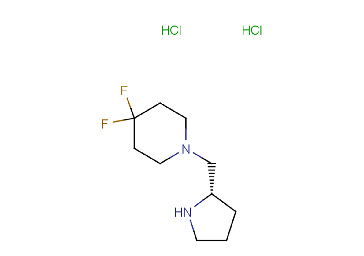 4,4-difluoro-1-{[(2S)-pyrrolidin-2-yl]methyl}piperidine dihydrochloride