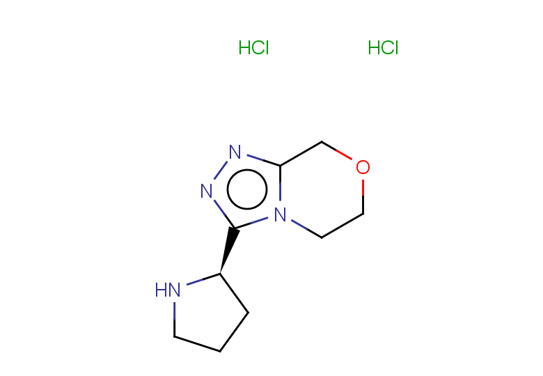 (2R)-2-{5H,6H,8H-[1,2,4]triazolo[3,4-c][1,4]oxazin-3-yl}pyrrolidine dihydrochloride