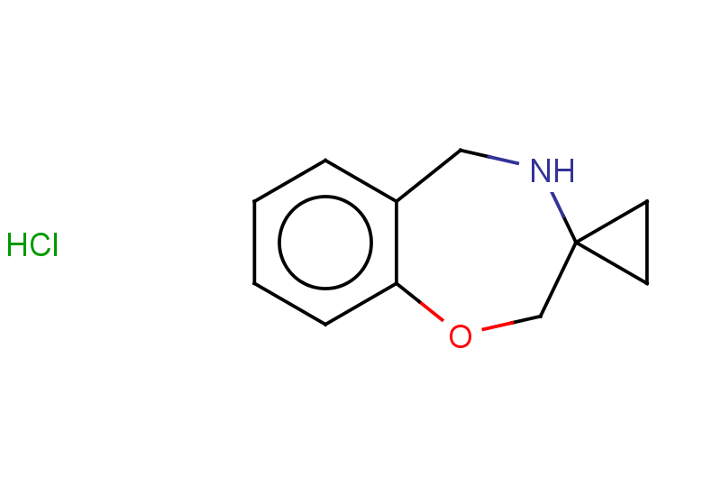 4,5-dihydro-2H-spiro[1,4-benzoxazepine-3,1'-cyclopropane] hydrochloride