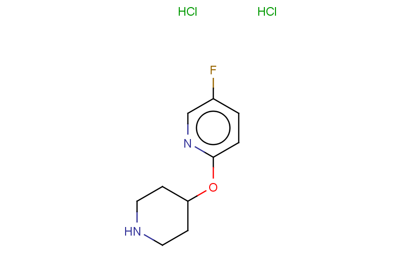 5-fluoro-2-(piperidin-4-yloxy)pyridine dihydrochloride