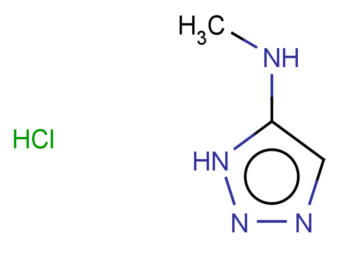 N-methyl-1H-1,2,3-triazol-5-amine hydrochloride
