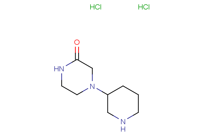 4-(piperidin-3-yl)piperazin-2-one dihydrochloride