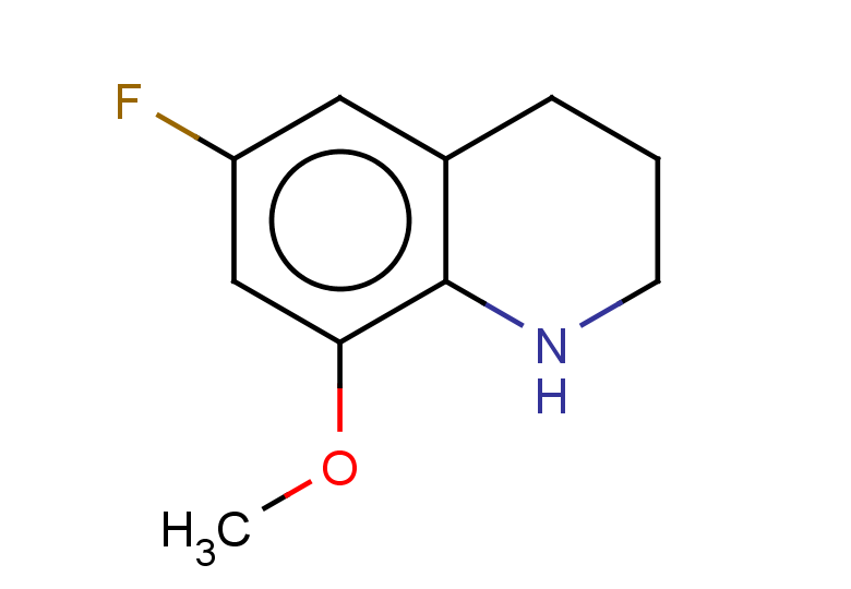 6-fluoro-8-methoxy-1,2,3,4-tetrahydroquinoline