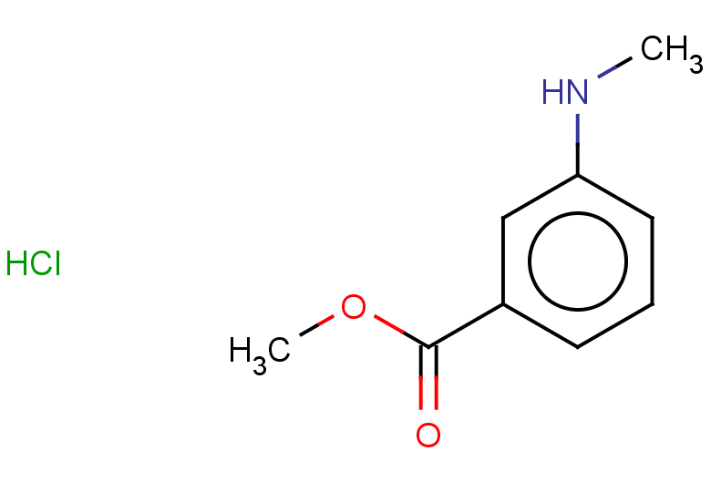 methyl 3-(methylamino)benzoate hydrochloride