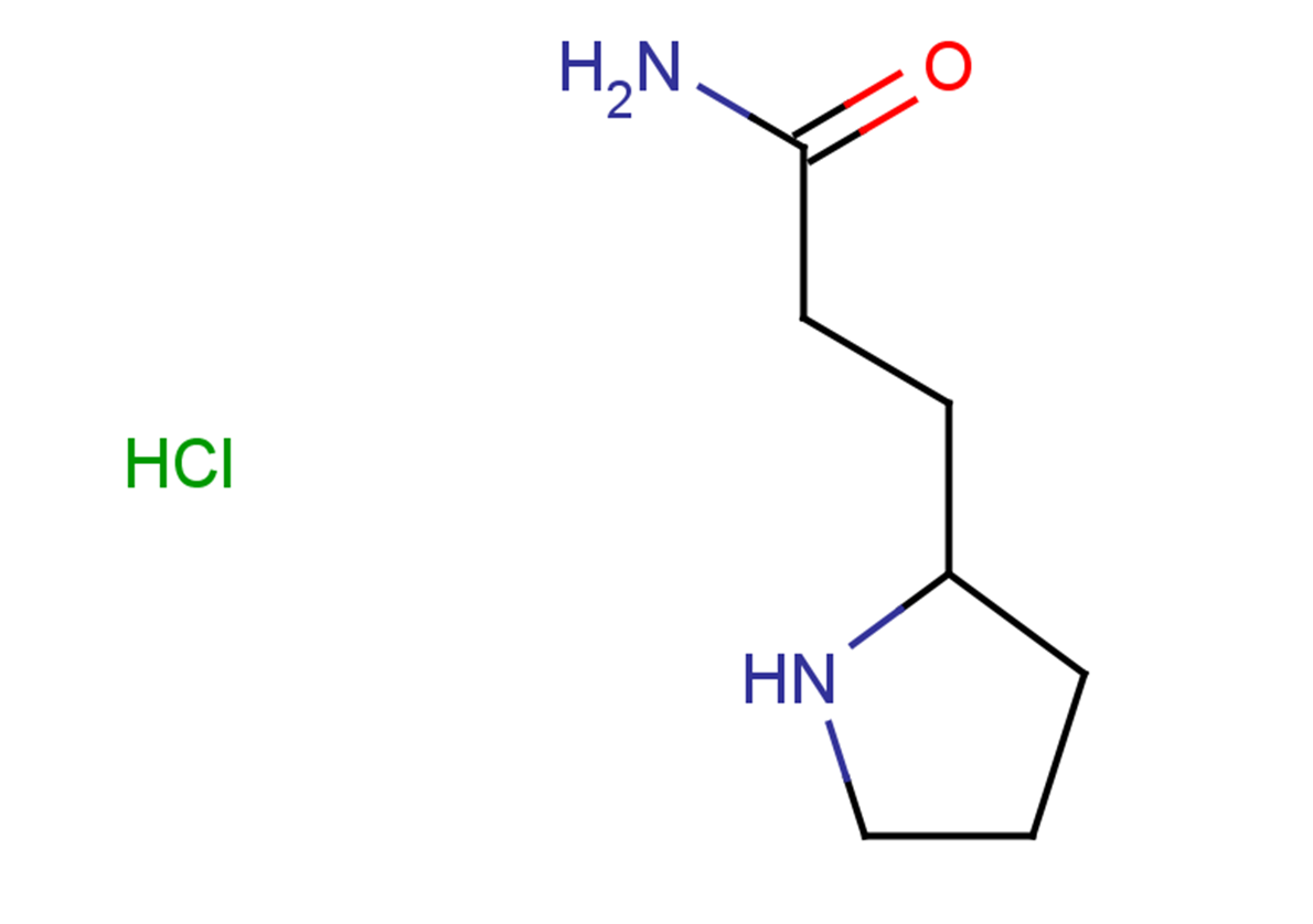 3-(pyrrolidin-2-yl)propanamide hydrochloride
