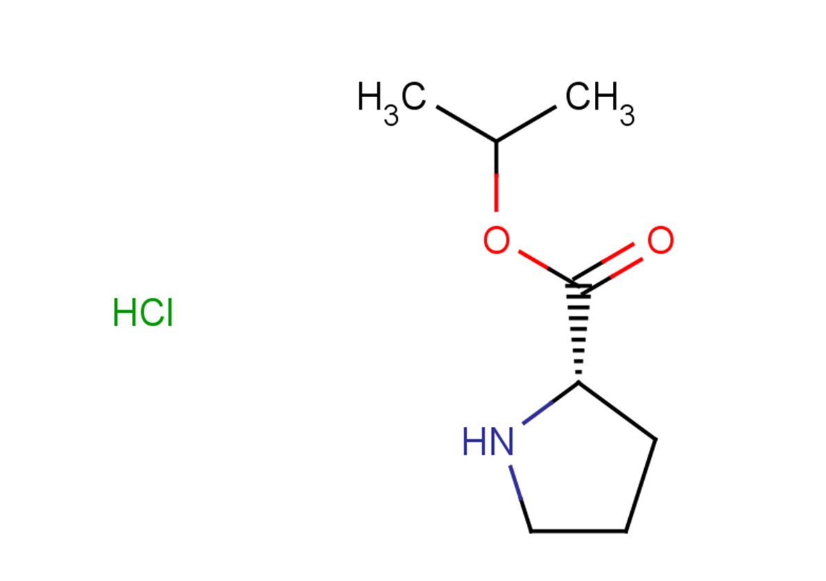 propan-2-yl (2S)-pyrrolidine-2-carboxylate hydrochloride