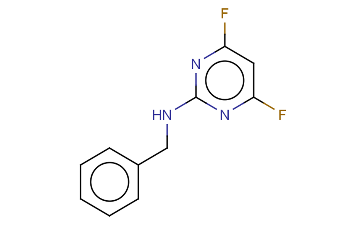 N-benzyl-4,6-difluoropyrimidin-2-amine