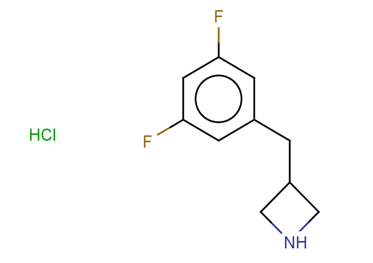 3-[(3,5-difluorophenyl)methyl]azetidine hydrochloride