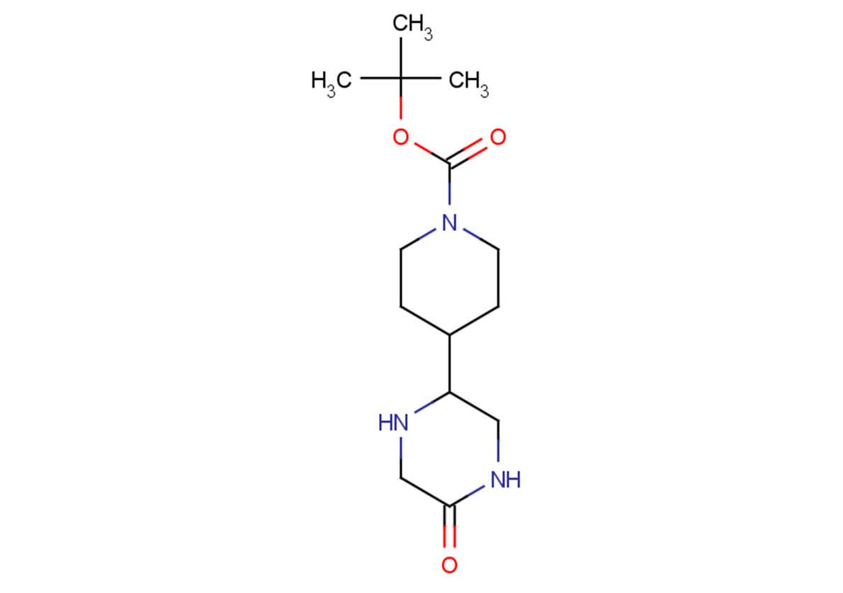 tert-butyl 4-(5-oxopiperazin-2-yl)piperidine-1-carboxylate