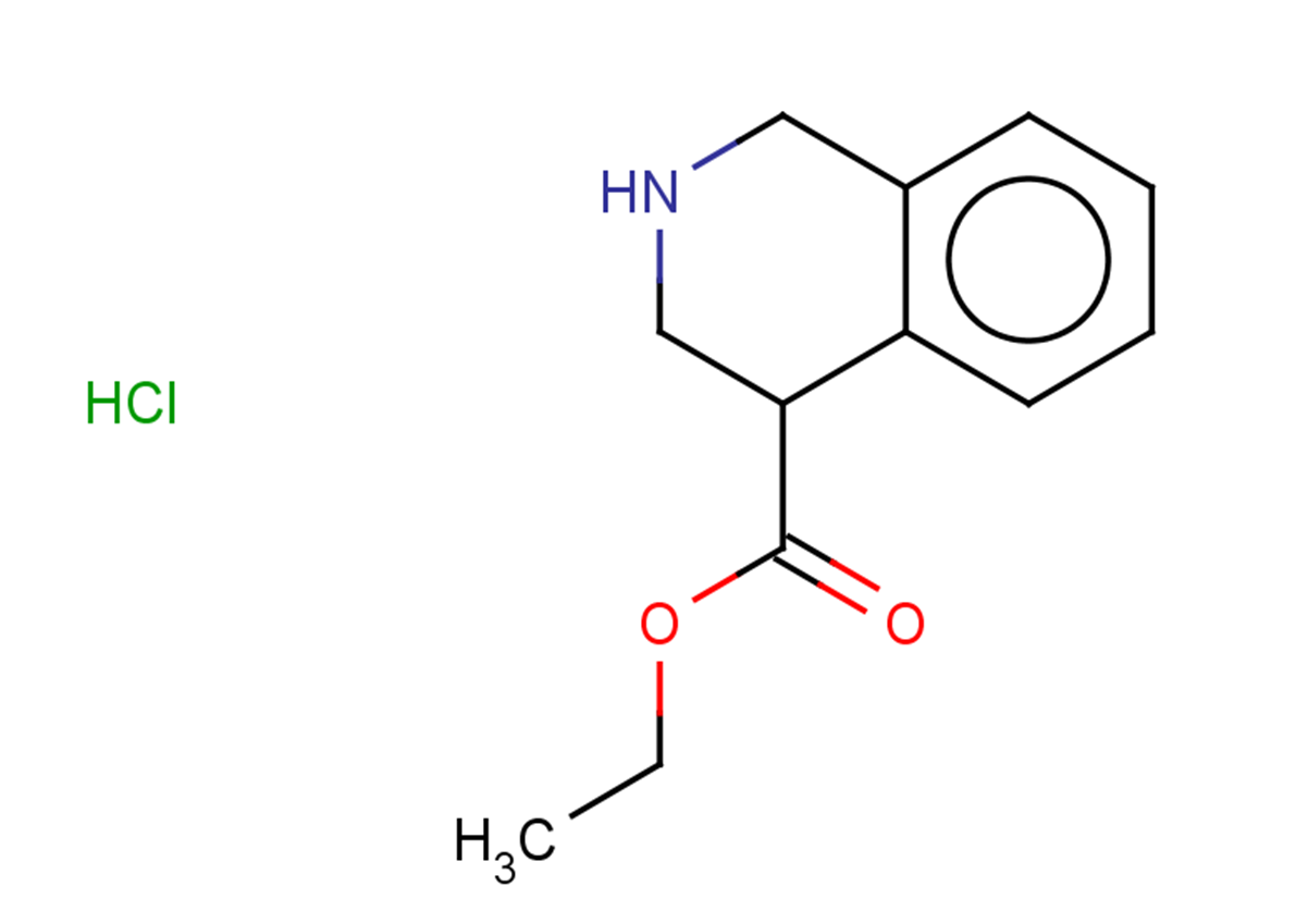 ethyl 1,2,3,4-tetrahydroisoquinoline-4-carboxylate hydrochloride