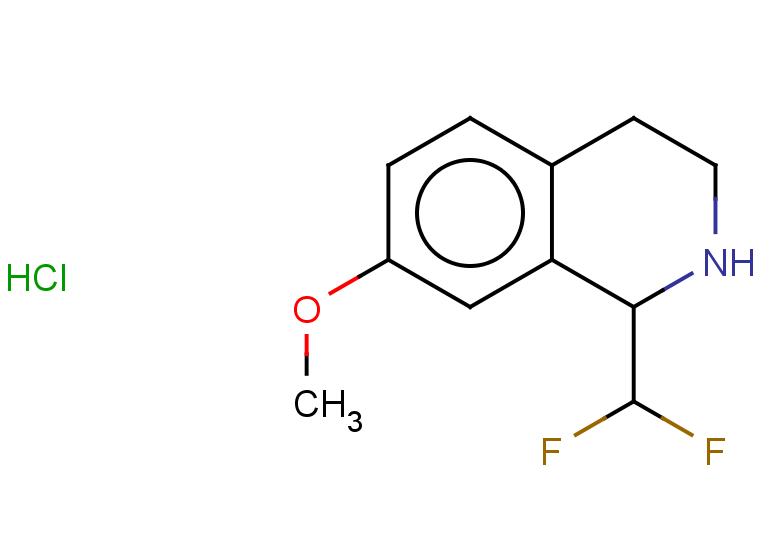 1-(difluoromethyl)-7-methoxy-1,2,3,4-tetrahydroisoquinoline hydrochloride