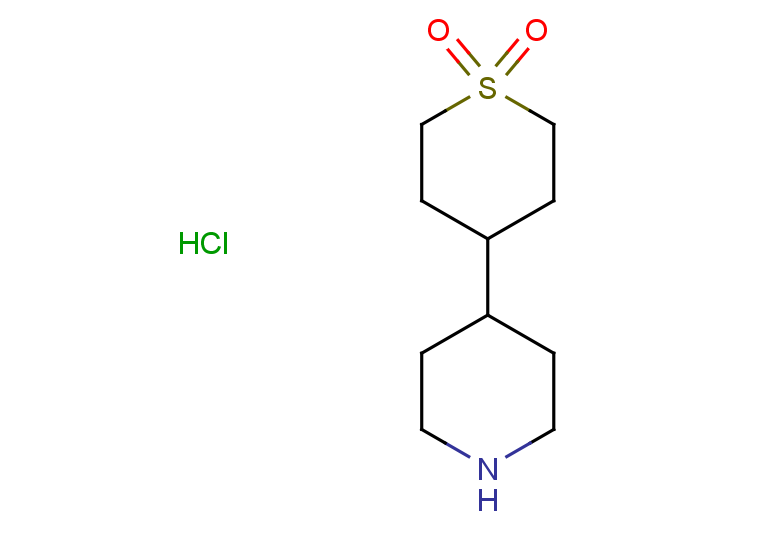 4-(piperidin-4-yl)-1lambda6-thiane-1,1-dione hydrochloride
