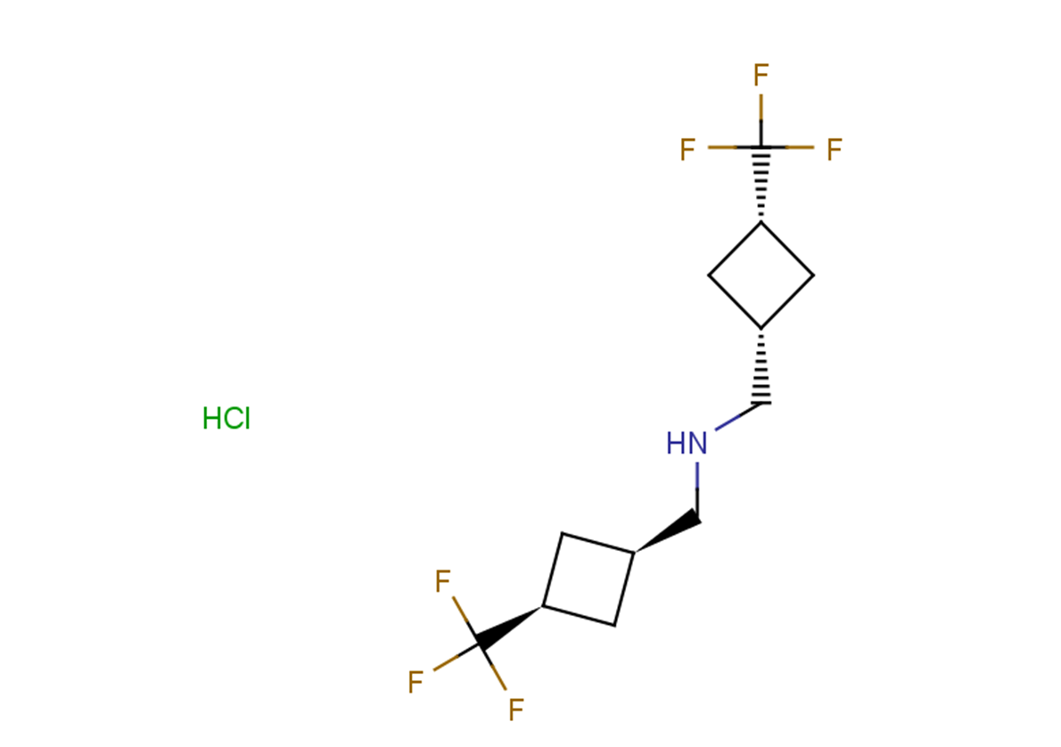 rac-bis({[(1s,3s)-3-(trifluoromethyl)cyclobutyl]methyl})amine hydrochloride