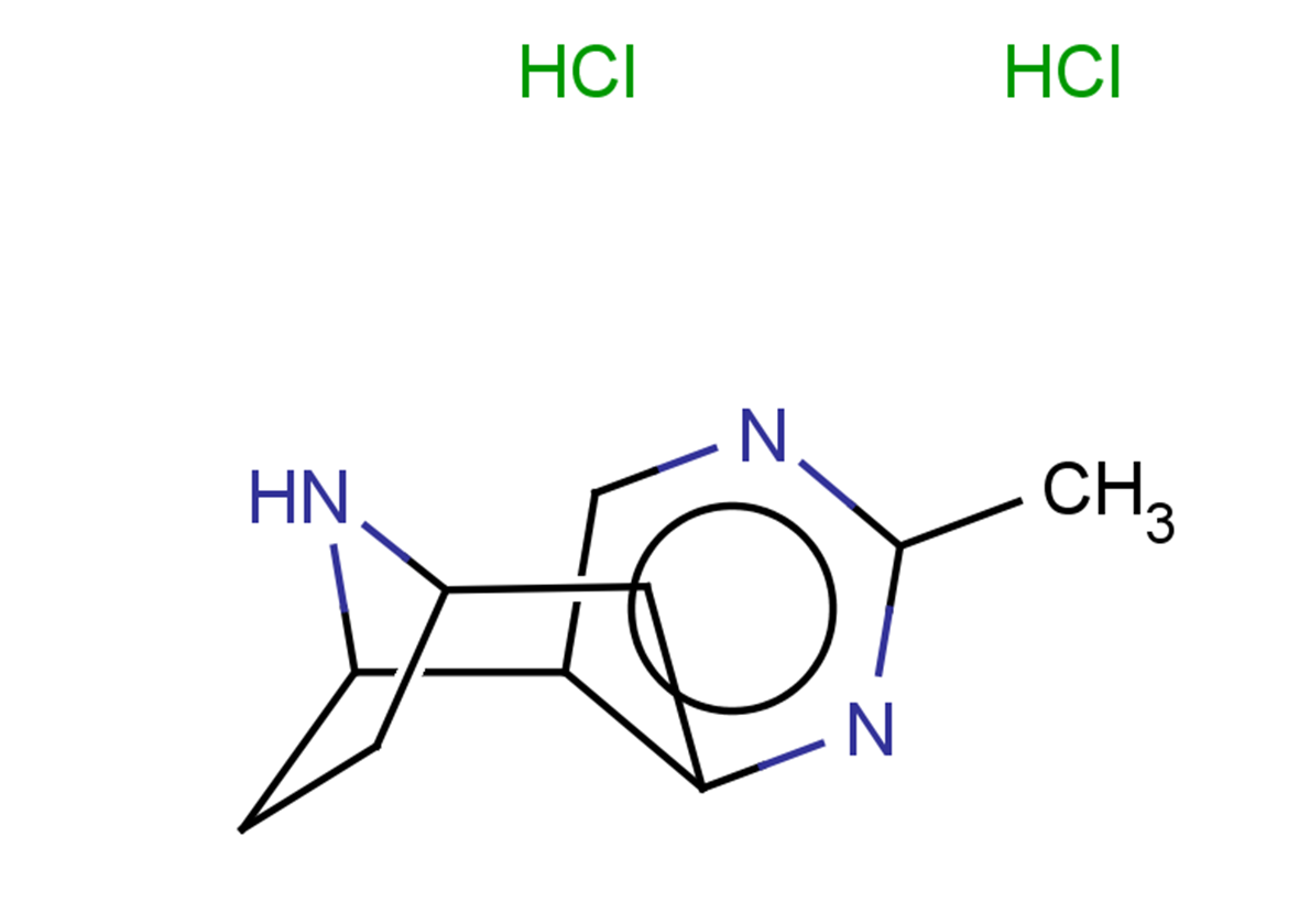 5-methyl-4,6,12-triazatricyclo[7.2.1.0,2,7]dodeca-2,4,6-triene dihydrochloride