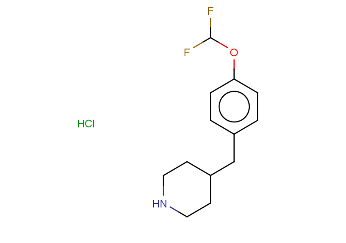 4-{[4-(difluoromethoxy)phenyl]methyl}piperidine hydrochloride