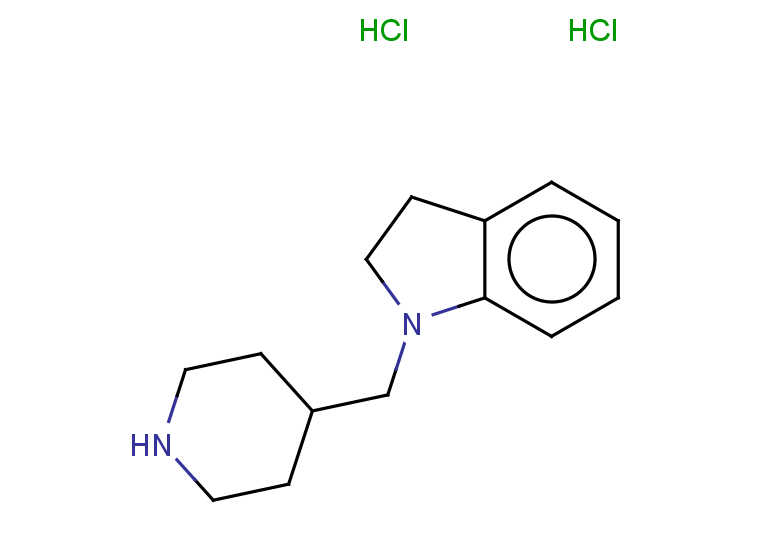 1-[(piperidin-4-yl)methyl]-2,3-dihydro-1H-indole dihydrochloride