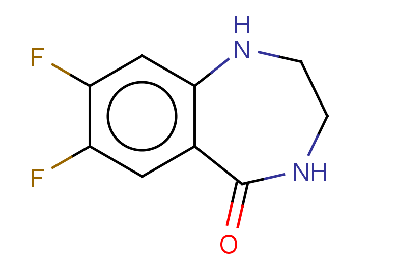 7,8-difluoro-2,3,4,5-tetrahydro-1H-1,4-benzodiazepin-5-one