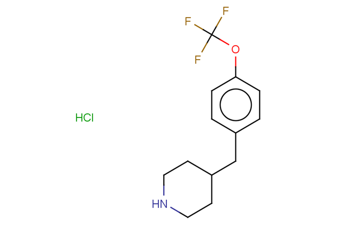 4-{[4-(trifluoromethoxy)phenyl]methyl}piperidine hydrochloride