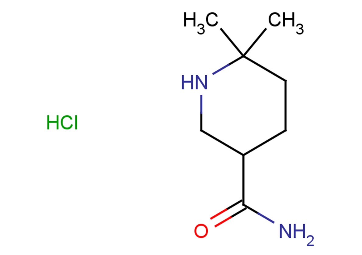 6,6-dimethylpiperidine-3-carboxamide hydrochloride