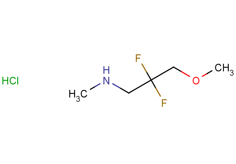 (2,2-difluoro-3-methoxypropyl)(methyl)amine hydrochloride